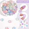 80Pcs Transparent Glass Beads GLAA-PA0001-78-6