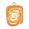 304 Stainless Steel Enamel Pendants SA-CBAA487-43G-1