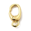 Brass Spring Gate Rings KK-I364-04G-02-1