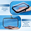 6Pcs Transparent PET Desktop Storage Zipper Boxes ABAG-WA0001-44B-3