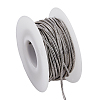 10M 304 Stainless Steel Round Snake Chains CHS-HS0001-01B-1