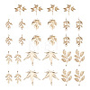 35Pcs 7 Styles Alloy Cabochons & Pendants FIND-TA0010-70-2