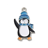 Winter Theme Alloy Enamel Pendants ENAM-M002-04D-P-1
