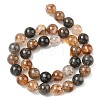 Natural Herkimer Diamond Beads Strands G-Z115-C01-12mm-3