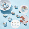 2 Sets Handmade Porcelain Beads for DIY Bracelet Accessories PORC-SP0001-27-6