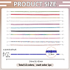 12Pcs Plastic Hat Chains AJEW-WH0709-349-2