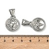 12Pcs 304 Stainless Steel Pendants STAS-L022-306P-M-3