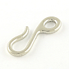 Tibetan Style Alloy Hook and S-Hook Clasps X-TIBEP-Q058-07AS-LF-3