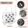 Rectangle Transparent Printed PVC Plastic Gift Tote Bags ABAG-TADJ0002-002G-4