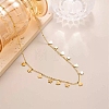 304 Stainless Steel Bib Necklaces for Women NJEW-A065-01C-G-1