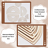 Basswood Crochet Frames DIY-WH0304-938C-4