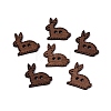 2-Hole Rabbit Wood Buttons BUTT-Q046-03B-1