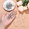 100Pcs Iron Safety Pins NEED-YW0001-07-4