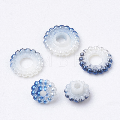 Imitation Pearl Acrylic Beads OACR-T004-10mm-M-1