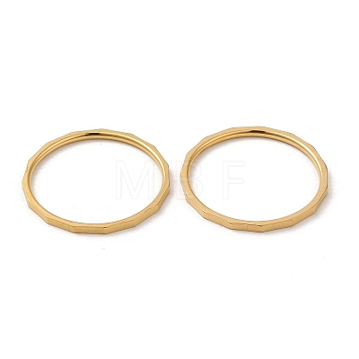 Ion Plating(IP) 304 Stainless Steel Finger Rings RJEW-I101-02C-G-1