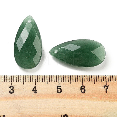 Natural Green Aventurine Pendants G-H007-08H-1