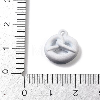 Spray Painted Alloy Pendants PALLOY-S038-06B-1