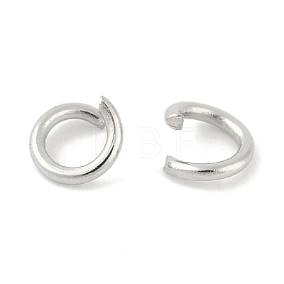 Tarnish Resistant 304 Stainless Steel Jump Rings STAS-R049-4x0.7mm-1