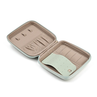 Portable Travel EVA & PU Leather Jewelry Storage Boxes CON-D016-01A-1