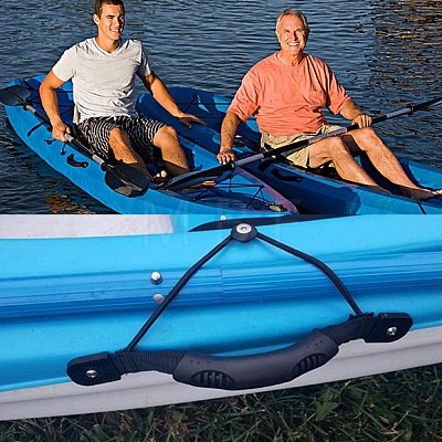 Plastic Kayaks Canoe Boat Side Mount Carry Handle FIND-WH0053-11-1