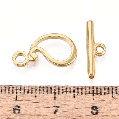 304 Stainless Steel Toggle Clasps STAS-Z153-03G-05-1