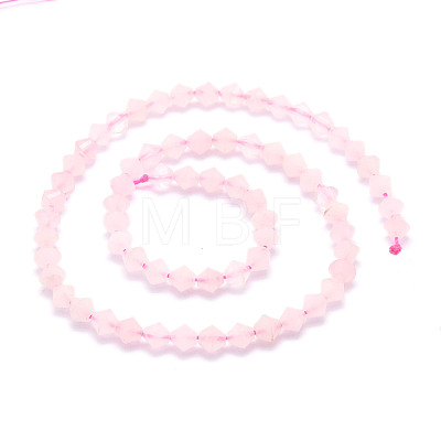 Natural Rose Quartz Beads Strands G-E569-D03-1