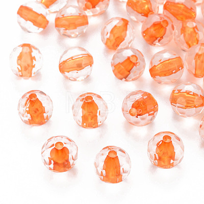 Transparent Acrylic Beads TACR-S154-11A-84-1