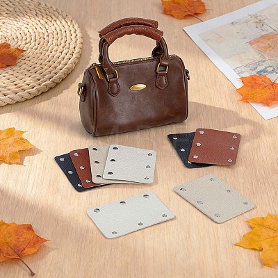 10Pcs 5 Colors Detachable PU Imitation Leather Bag Handle Wrap DIY-PH0038-12-1