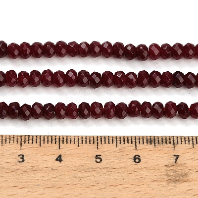 Dyed Natural White Jade Beads Strands GG-CBAF9EE-A20-3x4mm-1
