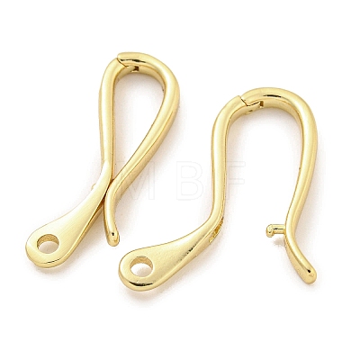 Rack Plating Brass Keychain Clasps KK-Q814-17G-1