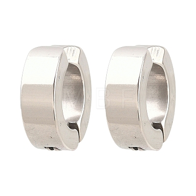 201 Stainless Steel Cuff Earrings EJEW-T056-01P-04-1