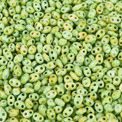 Picasso Glass Seed Beads GL-N001-02D-1