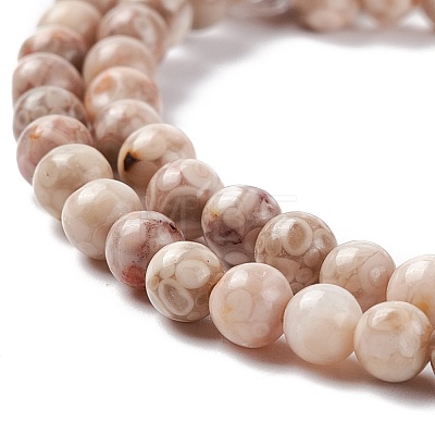 Natural Maifanite/Maifan Stone Beads Strands X-G-P451-01C-B-1