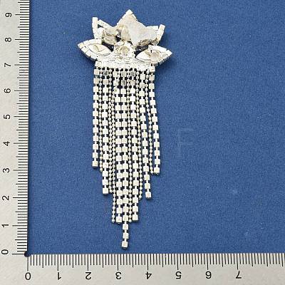 Brass Rhinestone Cabochons KK-I715-09S-01-1