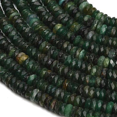 Natural Fuchsite Beads Strands GG-CBA77FB-C04-03-1
