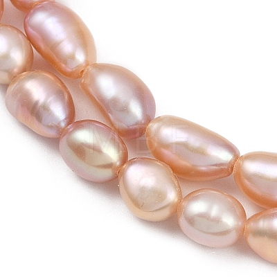 Natural Cultured Freshwater Pearl Beads Strands PEAR-P064-20I-05D-1