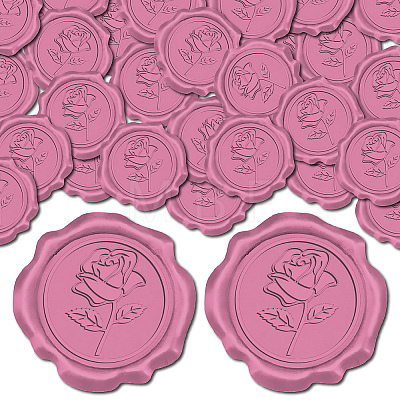 Adhesive Wax Seal Stickers DIY-CP0009-12J-1