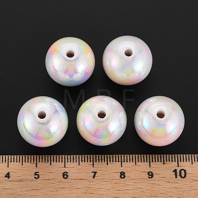 Opaque Acrylic Beads MACR-S370-18mm-01-1