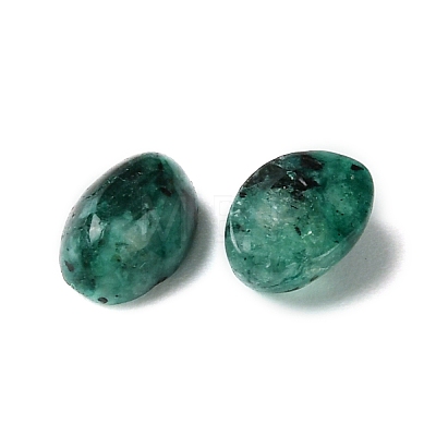 Synthetic Green Spot Jasper Cabochons G-A094-01A-34-1