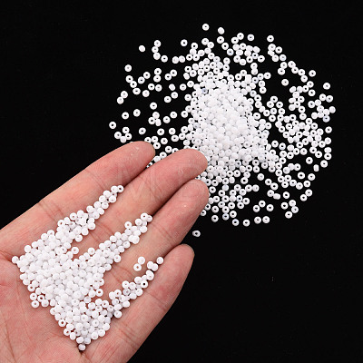 8/0 Opaque Glass Seed Beads SEED-S048-N-019-1