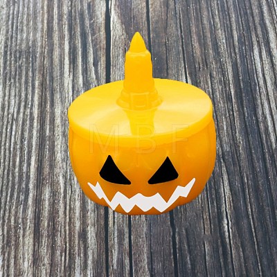 Halloween Theme DIY Pumpkin Jack-O'-Lantern Storage Box & Lid Silicone Molds Set DIY-G058-A01-1