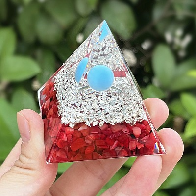 Orgonite Pyramid Resin Energy Generators PW-WGDEDD9-01-1