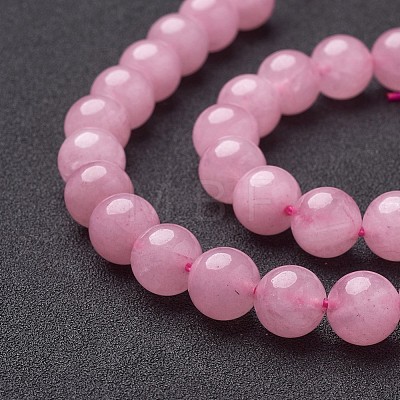 Natural Rose Quartz Beads Strands X-GSR10mmC034-1