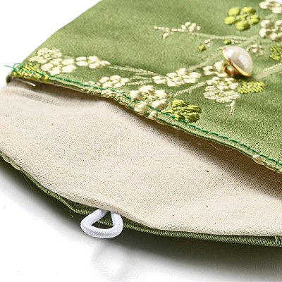 Chinese Style Floral Cloth Jewelry Storage Pouches AJEW-D065-01B-07-1