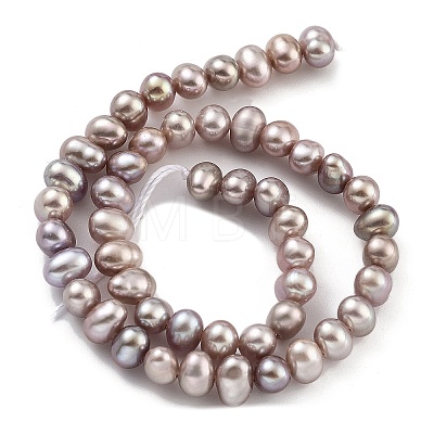 Natural Cultured Freshwater Pearl Beads Strands PEAR-C003-08D-1