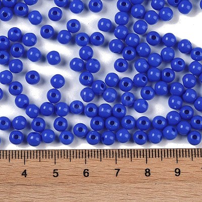 Opaque Acrylic Beads SACR-A007-01C-26-1