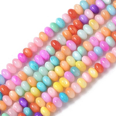 Natural Freshwater Shell Beads Strands SSHEL-C013-08B-1