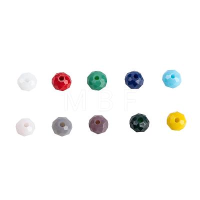 Opaque Solid Color Glass Beads EGLA-JP0002-01D-6mm-1