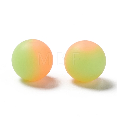 Two Tone Luminous Silicone Beads SIL-I002-01B-1