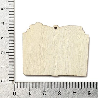 Wood Pendant WOOD-H107-04-25-1